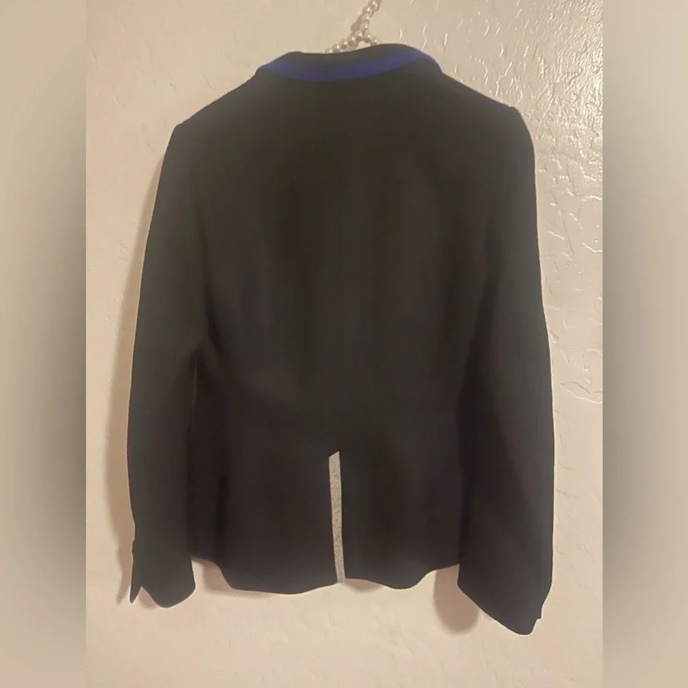 Brooks Brothers Colorblock Trim Blazer Size 6 - Picture 7 of 7